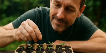 O que acontece quando você usa bandeja de ovos para plantar suas mudas