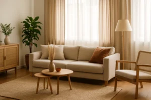 Tapetes e cortinas veja como esses itens influenciam o fluxo de energia da casa