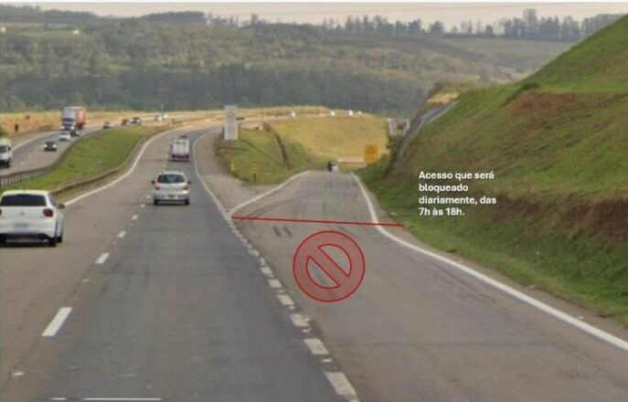 Alça de acesso da Rodovia Ernesto Paterniani, em Piracicaba, será bloqueada para obras até 07 de julho