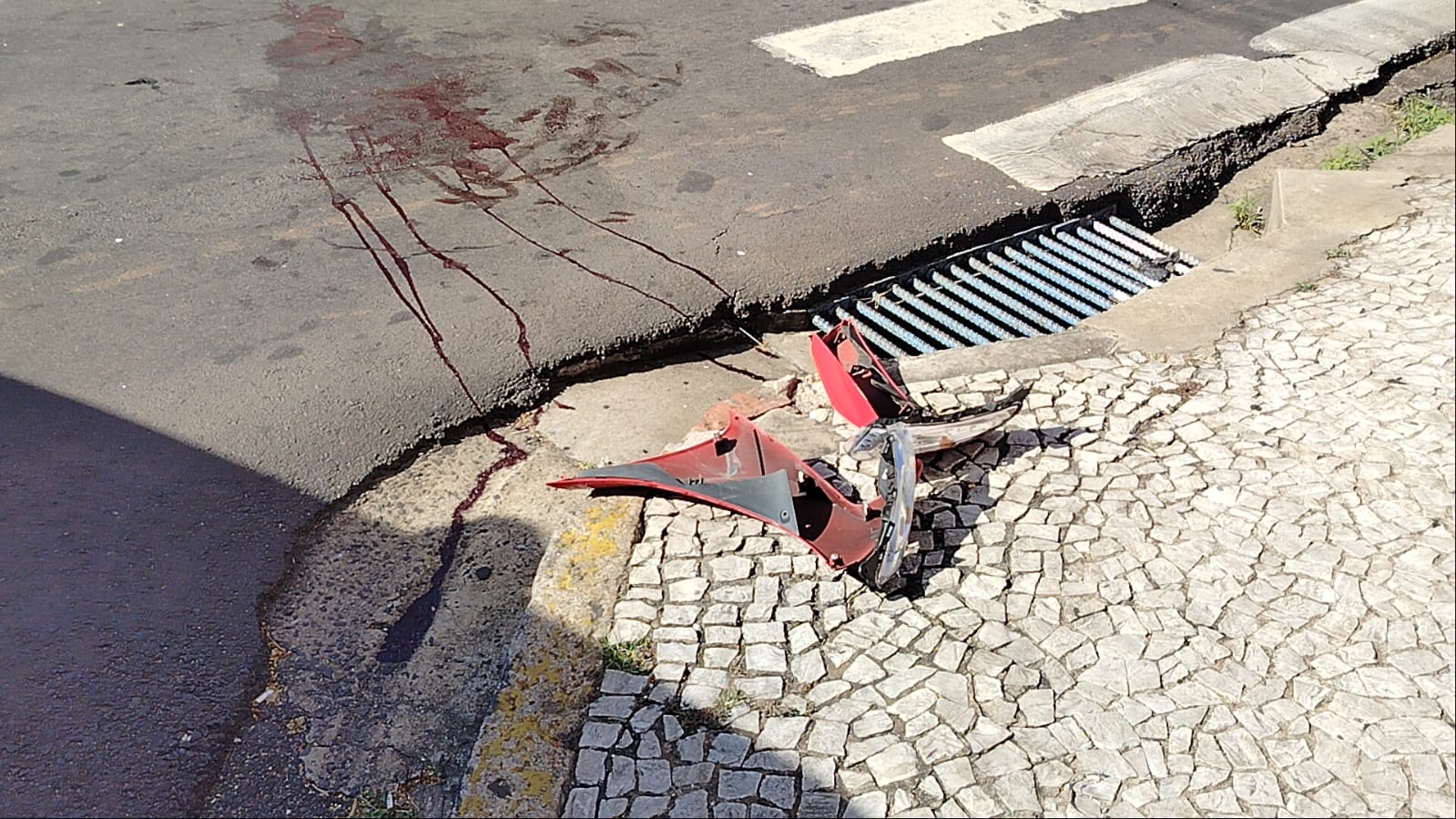 Motociclista fica gravemente ferido após acidente no Centro de Piracicaba