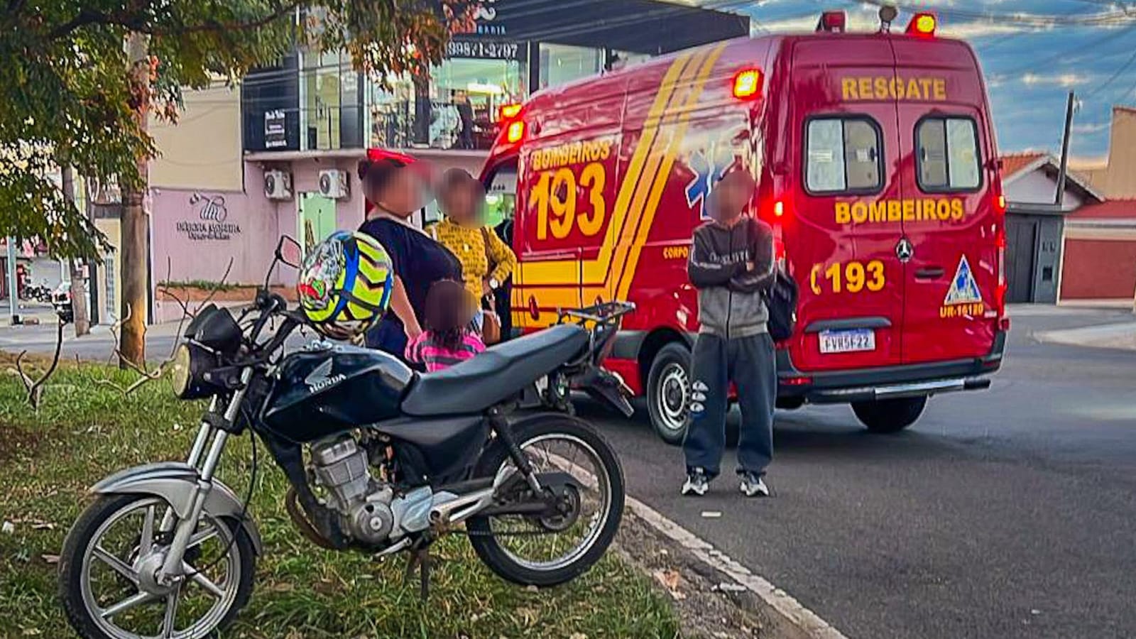 Menina de 12 anos é atingida por motociclista ao atravessar rua em Piracicaba