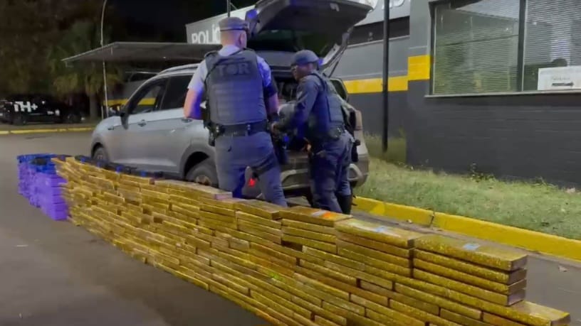 Polícia Rodoviária apreende mais de uma tonelada de maconha na SP-304 entre Piracicaba e São Pedro