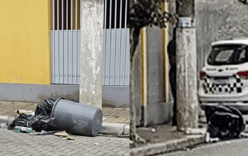 Mulher é encontrada morta dentro de lata de lixo