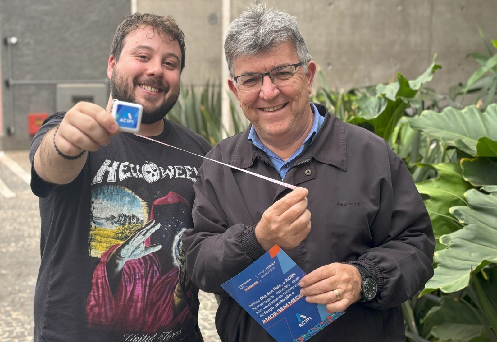 Amor sem medida inspira ação da Acipi no Dia dos Pais