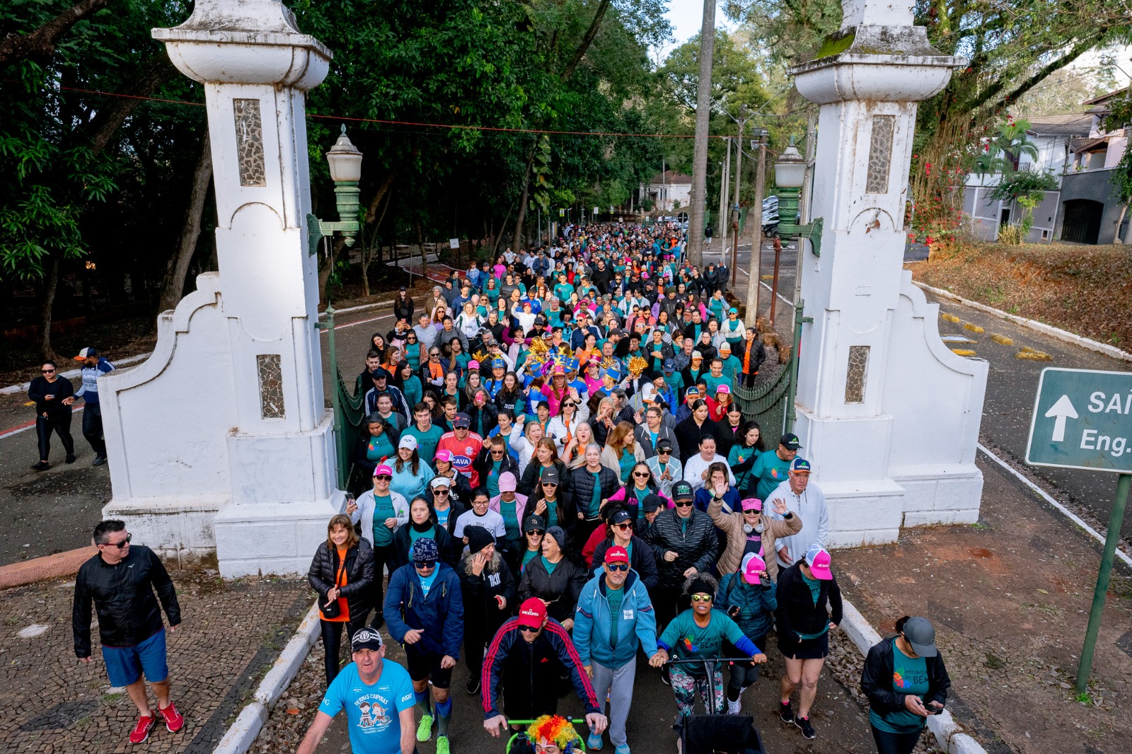3ª Caminhada Movimento do Bem arrecada alimentos para Fundo Social e celebra o Mês do Voluntariado