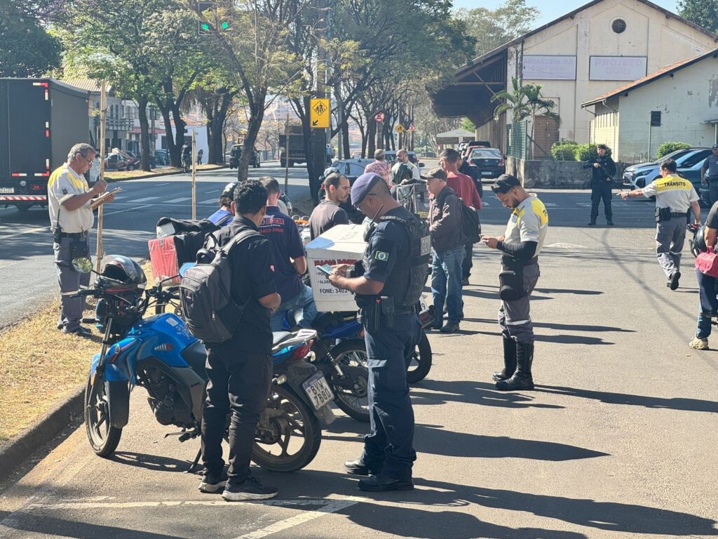 Operação Hércules: 73 motocicletas são fiscalizadas durante ação que integra a Semana Nacional de Trânsito