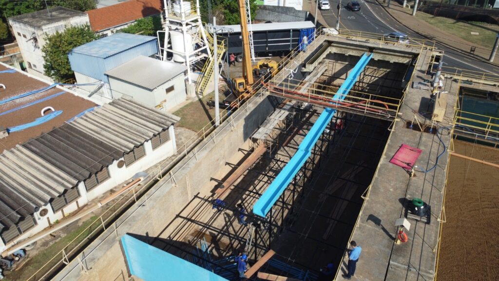 Semae investe R$ 9,65 milhões em obra para reestruturação da ETA II Luiz de Queiroz