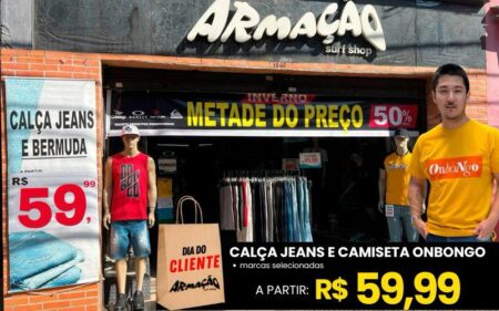 Renove seu guarda-roupa sem gastar muito na Semana do Cliente Armação, em Piracicaba