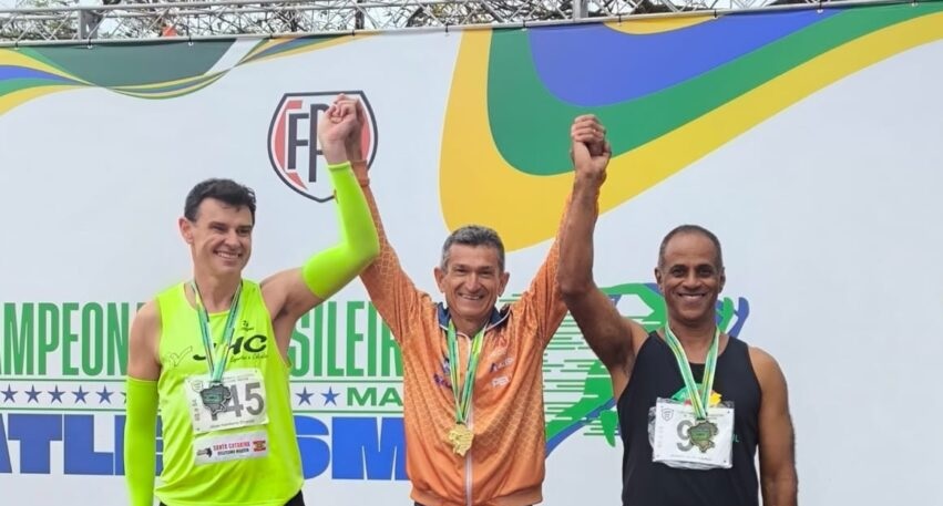 Atleta piracicabano é tricampeão Brasileiro de Atletismo Máster