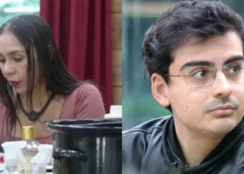 A Fazenda 17: Yoná encontra roupas de Dudu dentro da priva da e se revolta / Reprodução: Recor...