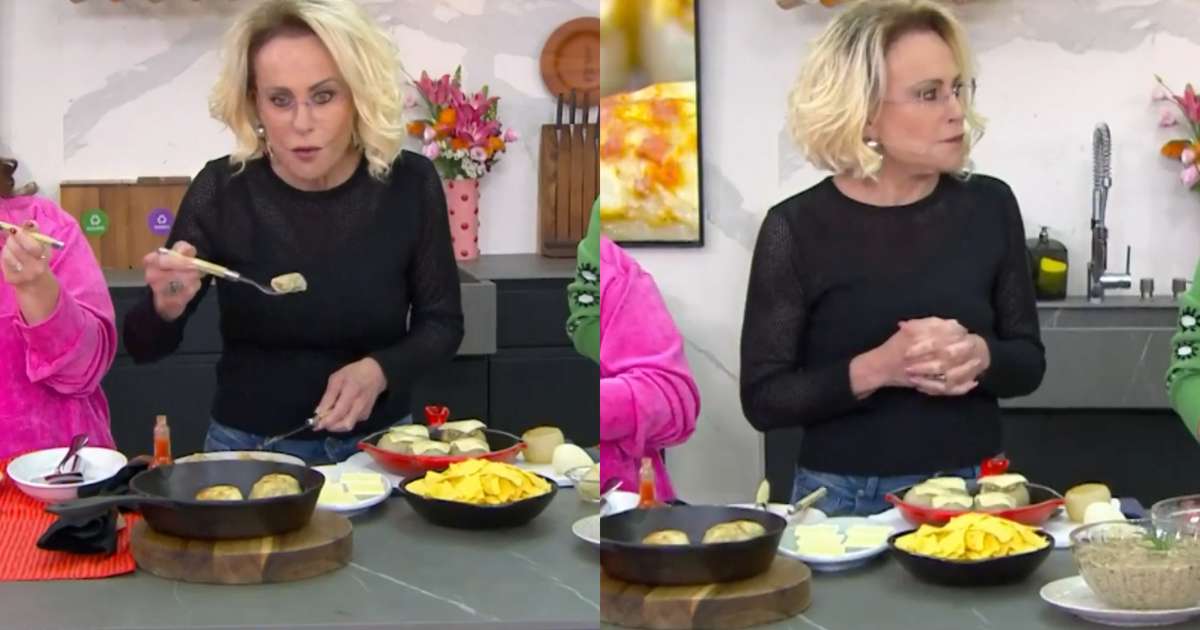 Ana Maria Braga detona prato ao vivo no “Mais Você”: “sem tempero!”