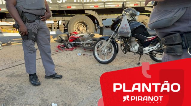 Motociclista morre em acidente envolvendo caminhão de cinco eixos em Rio das Pedras