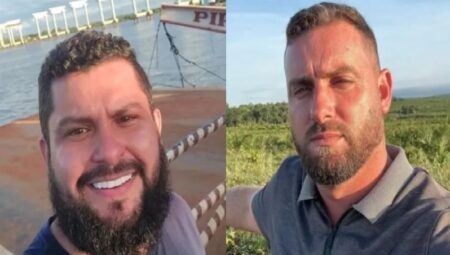 Dois amigos morrem após barco ser atingido por raio durante pescaria