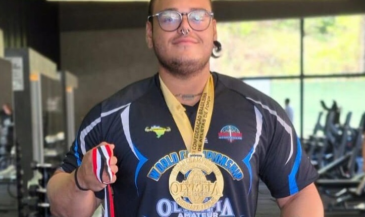 Piracicabano é campeão mundial de powerlifting e se prepara para nova disputa internacional