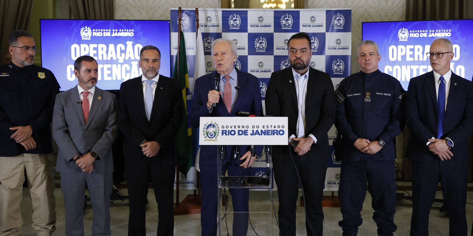 Lewandowski e Castro unem forças em Plano Emergencial contra o crime no Rio