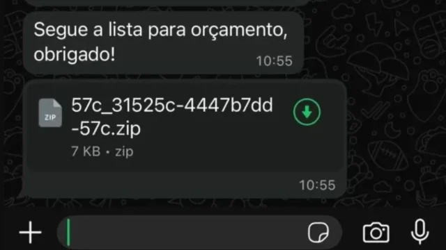 Vírus do orçamento ataca WhatsApp e rouba dados