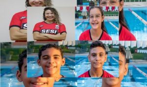 Sesi Piracicaba tem quatro atletas convocados para a Seleção Sesi-SP de Natação