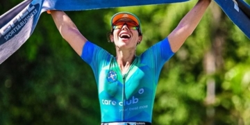 Rafaela Aragon completa prova do Tri Sprint