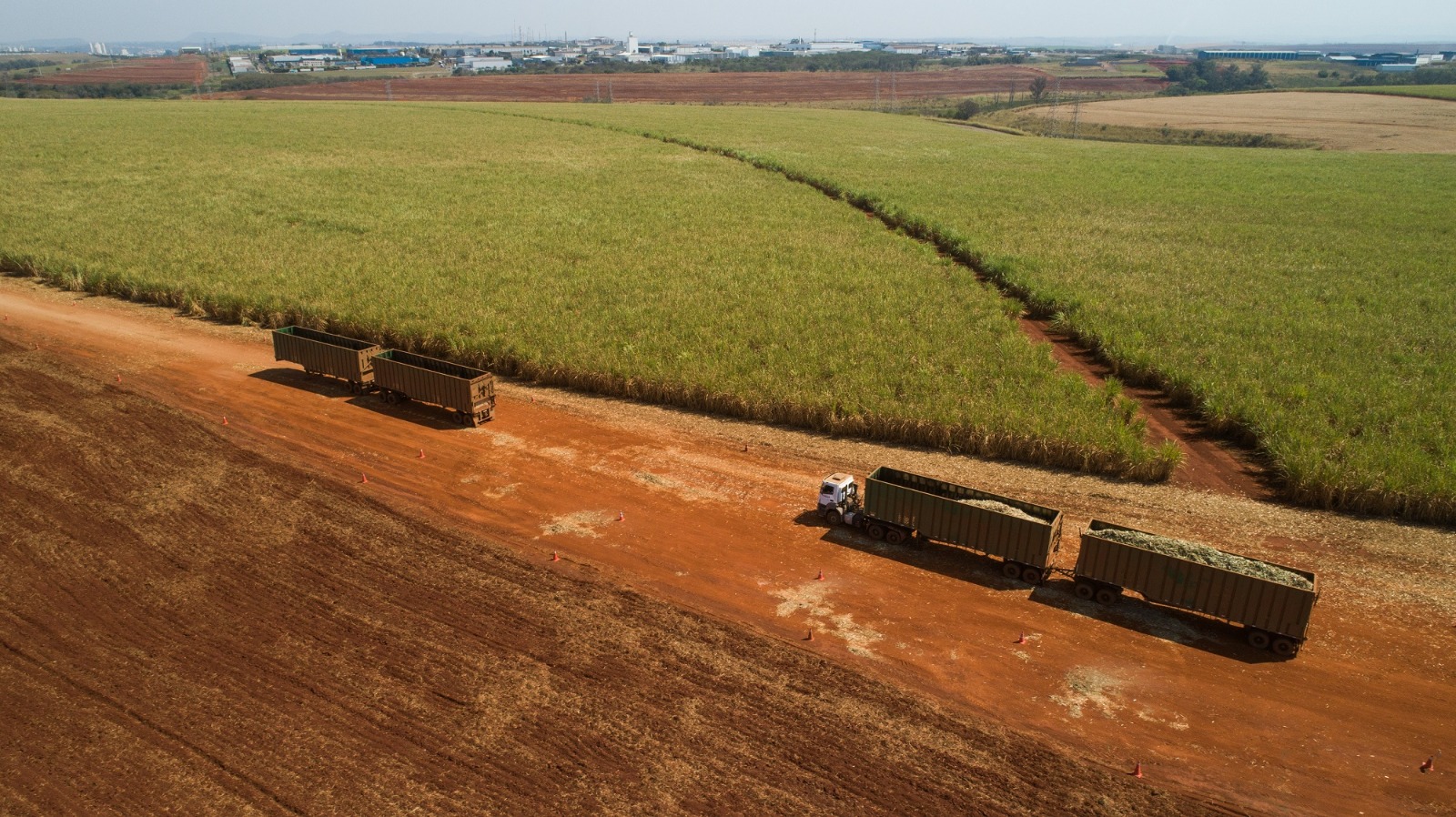 Raízen amplia iniciativas de segurança e produtividade no transporte e colheita de cana
