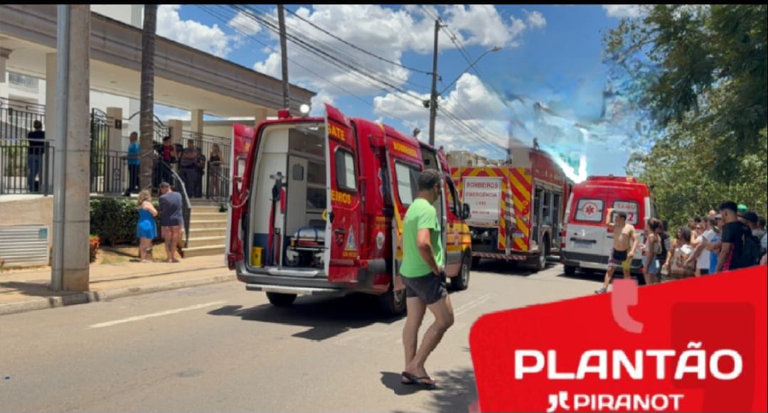 URGENTE: mãe, filha e padrasto morrem em incêndio que atingiu prédio em Piracicaba