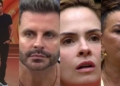 Tadeu Schmidt, Henri Castelli, Ana Paula Renault e Solange Couto no BBB 26 (Reprodução/TV Globo...