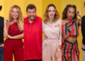 O grupo de Veteranos do BBB 26: Alberto Cowboy, Sarah Andrade, Babu Santana, Ana Paula Renault, S...