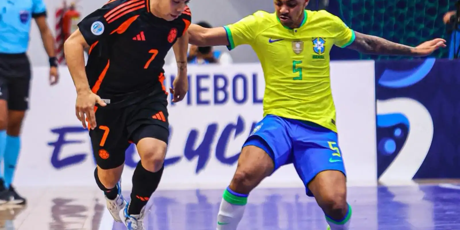 Brasil empata com a Colômbia na estreia da Copa América de Futsal