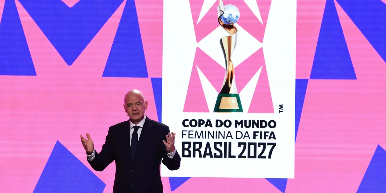 FIFA lança identidade da Copa do Mundo Feminina 2027 no Brasil