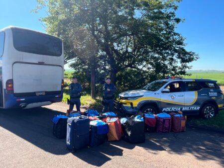 PM apreende mais de 350 kg de folhas de coca em Ourinhos em uma