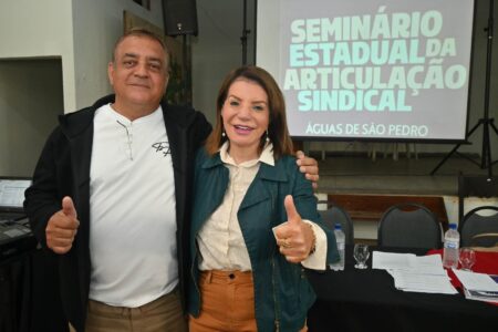 Deputada Professora Bebel e ex-vereador Nelinho Noronha trabalham juntos por Águas de São Pedro