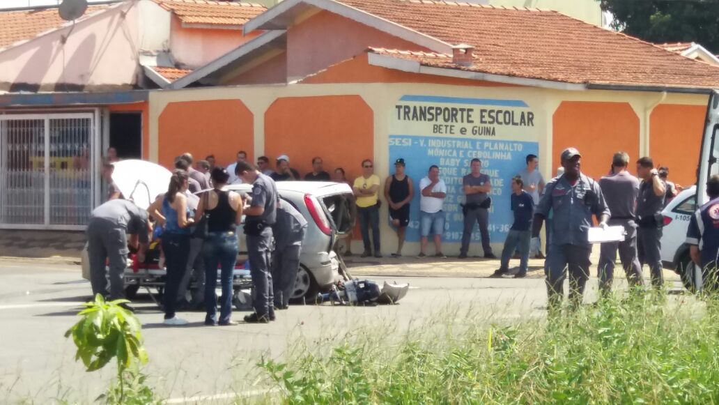 Perseguição termina com três feridos no Mário Dedini, em Piracicaba