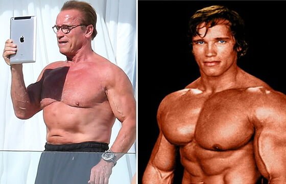 “Vomito quando me vejo”, diz Arnold Schwarzenegger