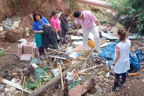 Prefeitura recolhe meia tonelada de lixo em favelas de Piracicaba