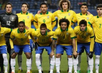 Brasil x Zâmbia em outubro de 2013