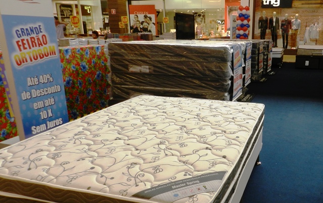 Feirão de Colchões no Shopping Piracicaba tem descontos de até 40%