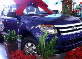 Caminhonete serÃ¡ sorteada hoje na praÃ§a de alimentaÃ§Ã£o - Foto: DivulgaÃ§Ã£o