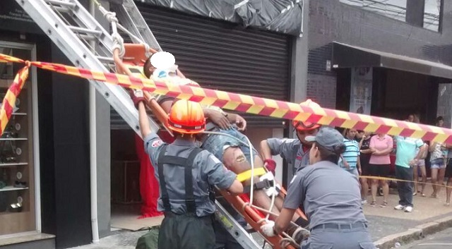 Jovem é eletrocutado no centro de Piracicaba