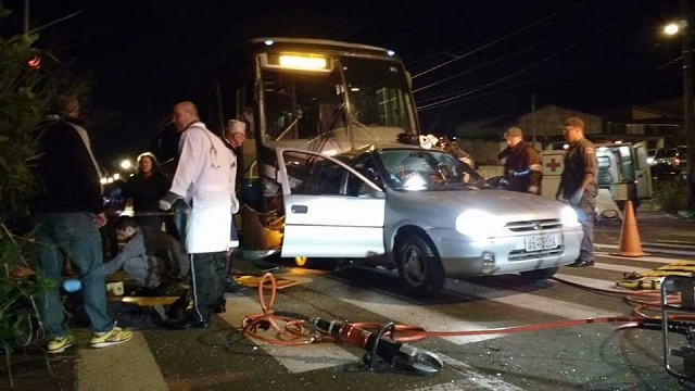 Bebê morre em acidente entre ônibus e carro em Valinhos (SP)