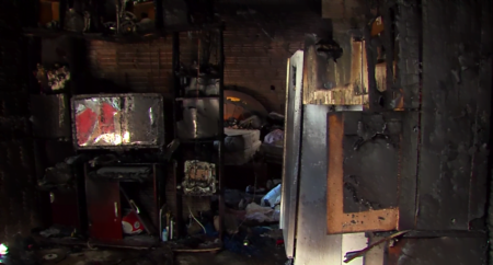 Crianças conseguem se salvar de incêndio