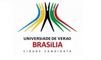 Símbolo dos Jogos Universíades de 2019 em Brasília