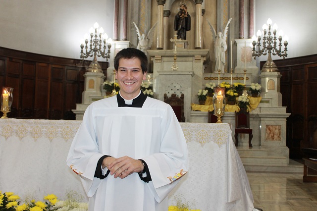 Seminarista da Diocese de Piracicaba será ordenado diácono