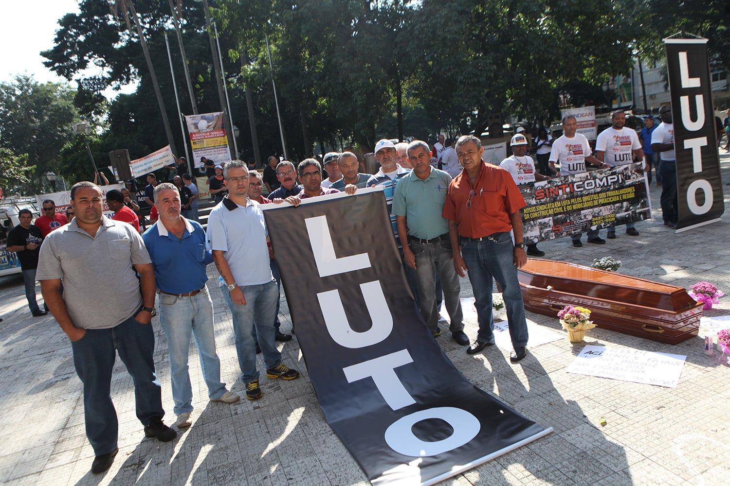 Praça de Piracicaba ganha ato em memória das vítimas de acidentes do trabalho‏