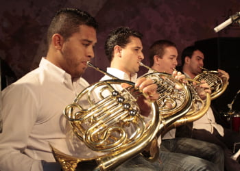 Quarteto de Trompas se apresentará no Sesc - Foto: Divulgação