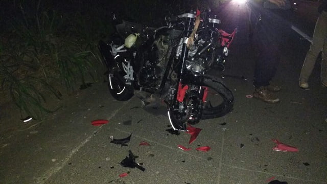 Em grave acidente entre moto e carro em Piracicaba, homem morre