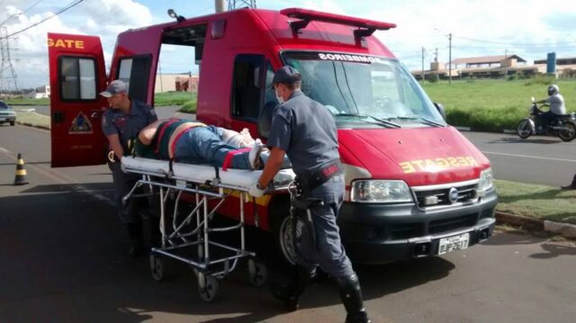 Vítima fraturou a perna - Foto: Valter Martins / Piracicaba em alerta