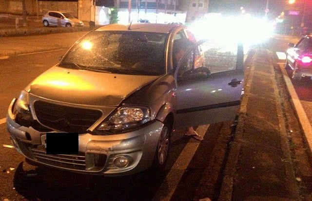 Quatro carros engavetam na Doutor Paulo de Moraes, em Piracicaba