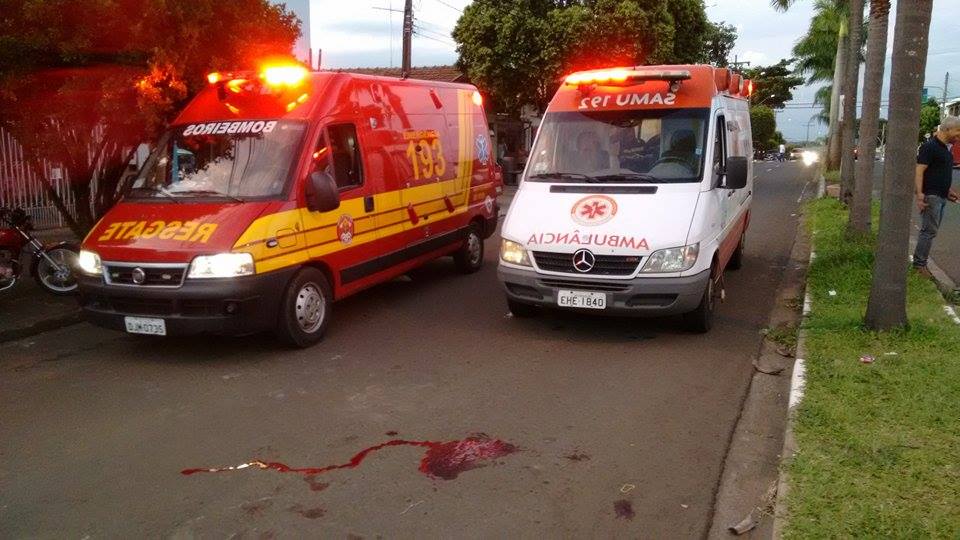 Motociclista fica em estado grave após acidente de trânsito em Piracicaba