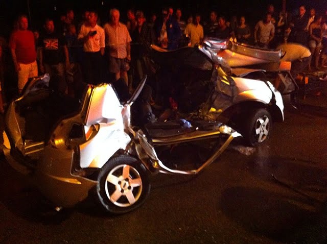 Depois de cinco dias, morrem mais duas vítimas de acidente de carro