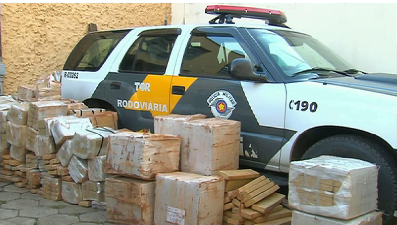 Caminhonetes cheias de drogas com destino á Piracicaba são apreendidas