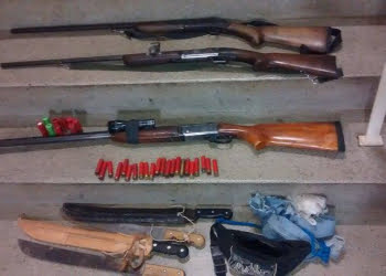 Trio iria caçar - Foto: Valter Martins / Piracicaba em Alerta